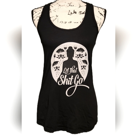 Next Level "Let That Shi* Go" Tank - Picture 1 of 3